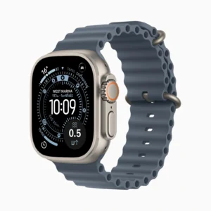 Apple Watch Ultra 3 Titanium Case with  Ocean Band